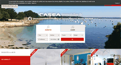 Desktop Screenshot of casea-immobilier.fr
